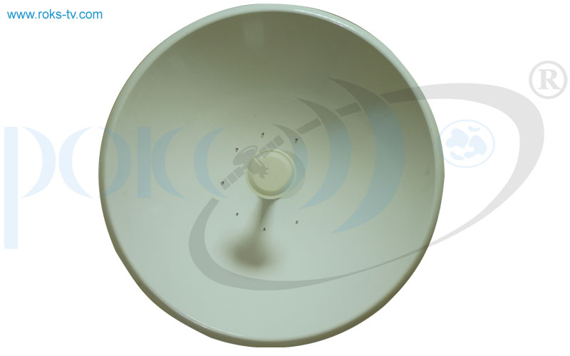 Double reflector link antenna 0.6m front